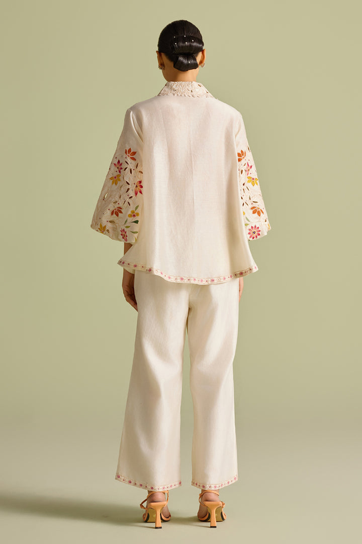 Ivory Applique Shirt