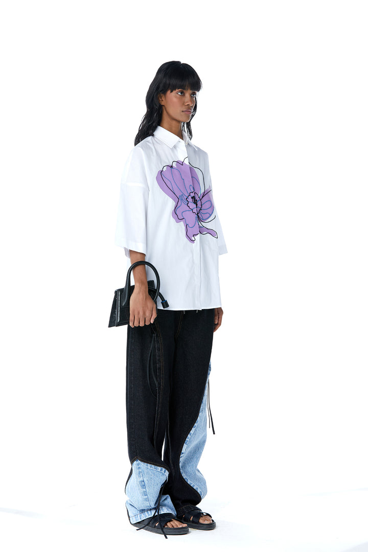 ‘POSY’ Appliquè Shirt