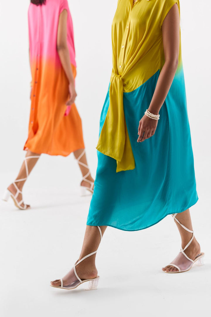 PINACOLADA KNOT DRESS