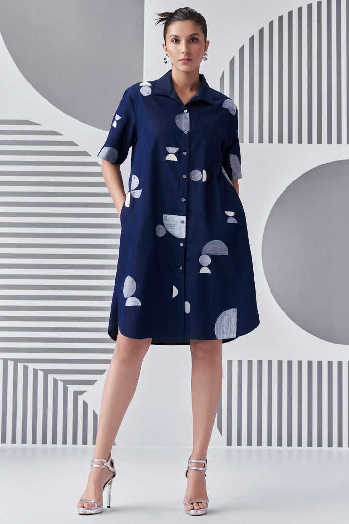 Bauhaus Slouchy Shirt Dress
