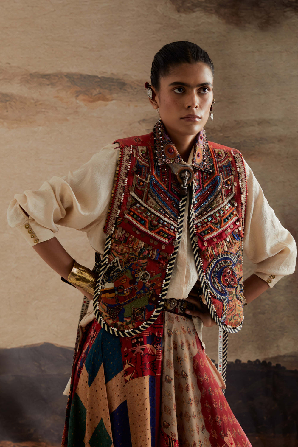 Zuri Gilet Set