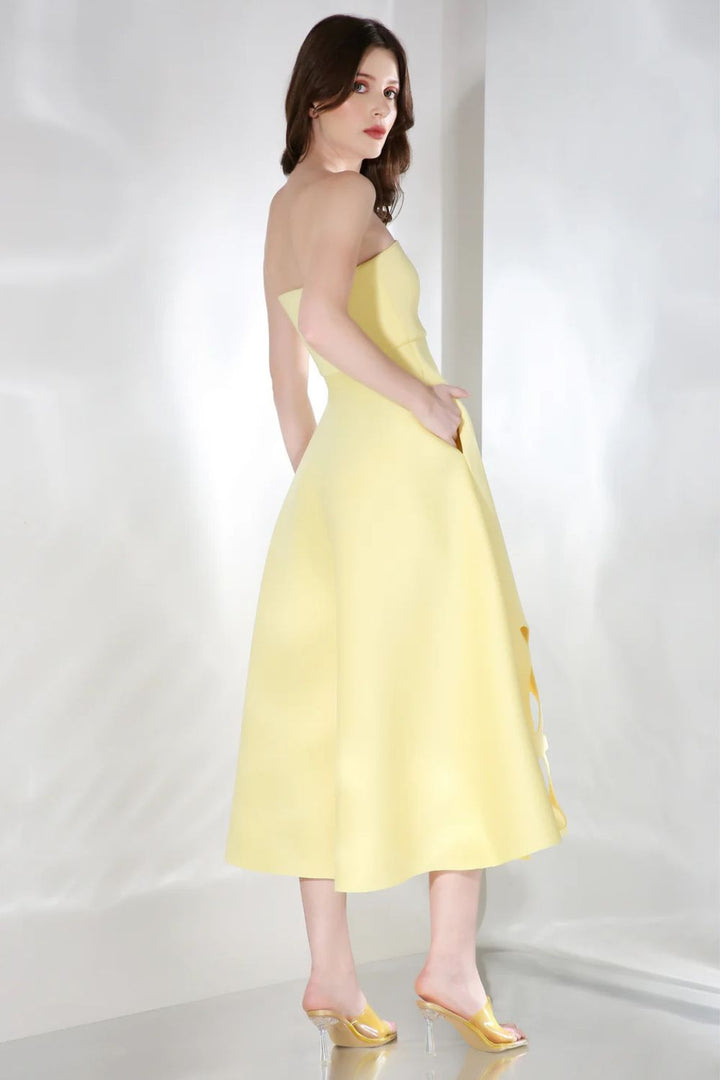 Daffodil Strapless Dress