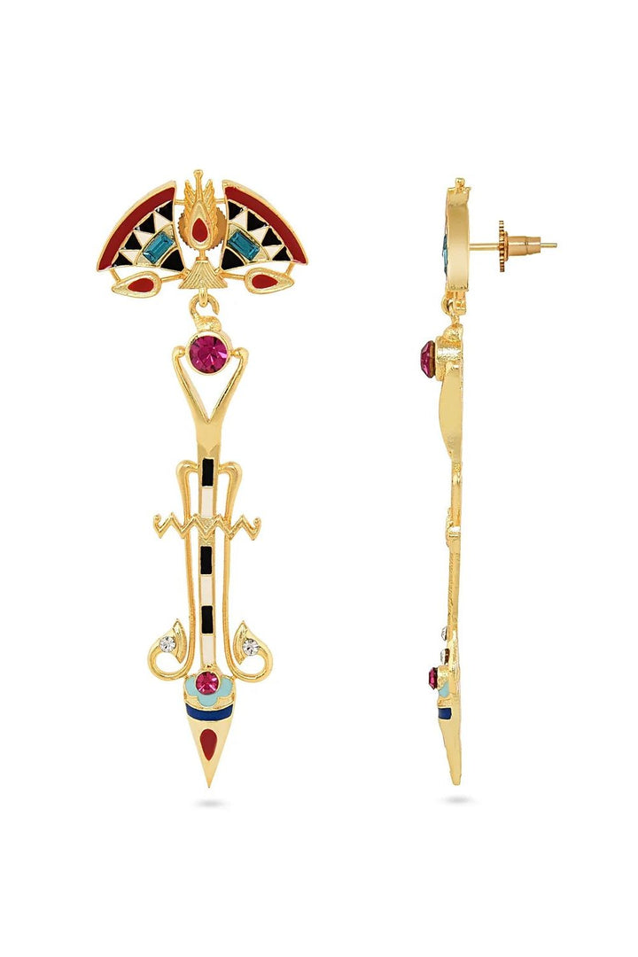 Red Cairo Earrings