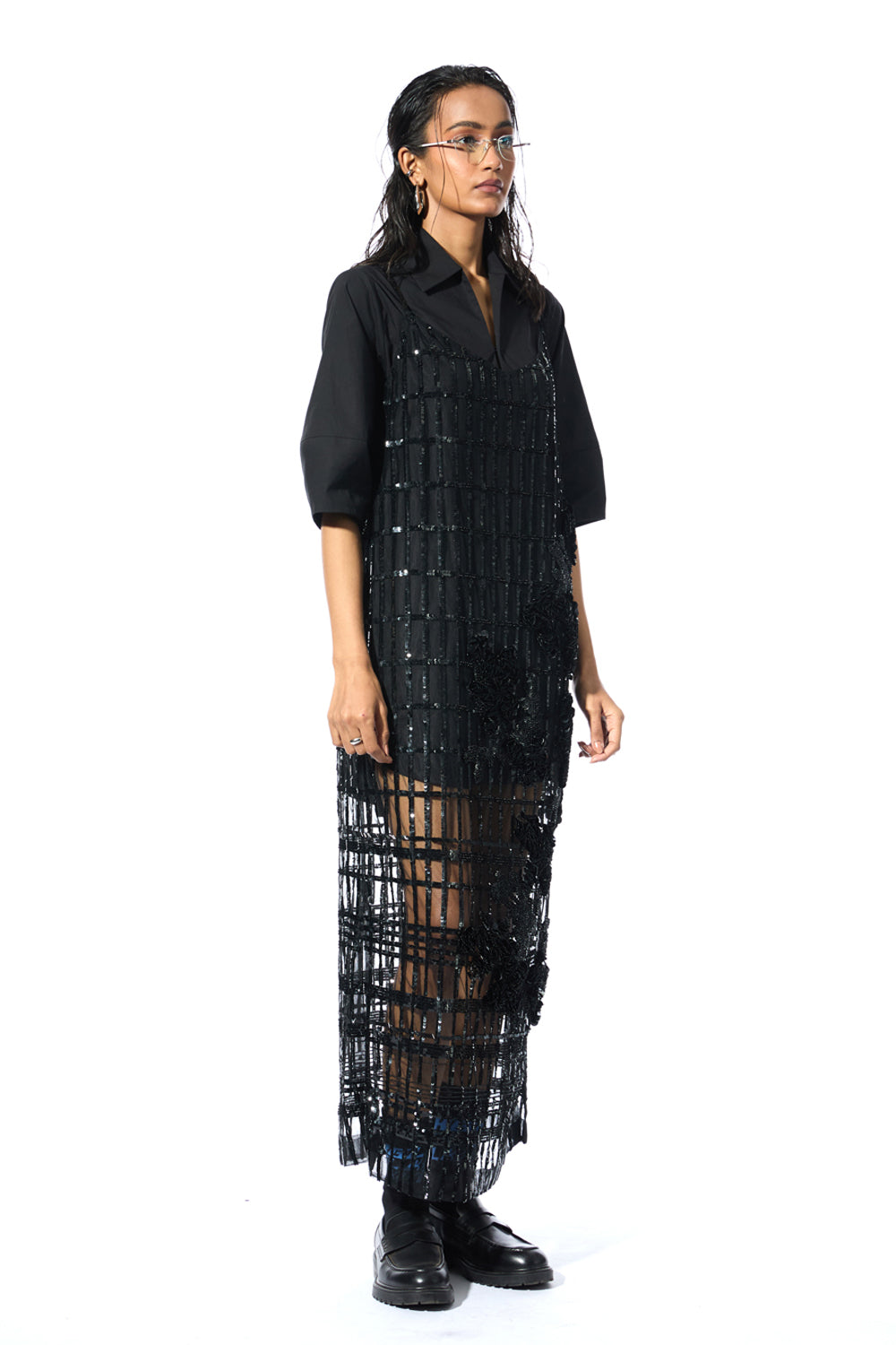 Black Shirt Dress