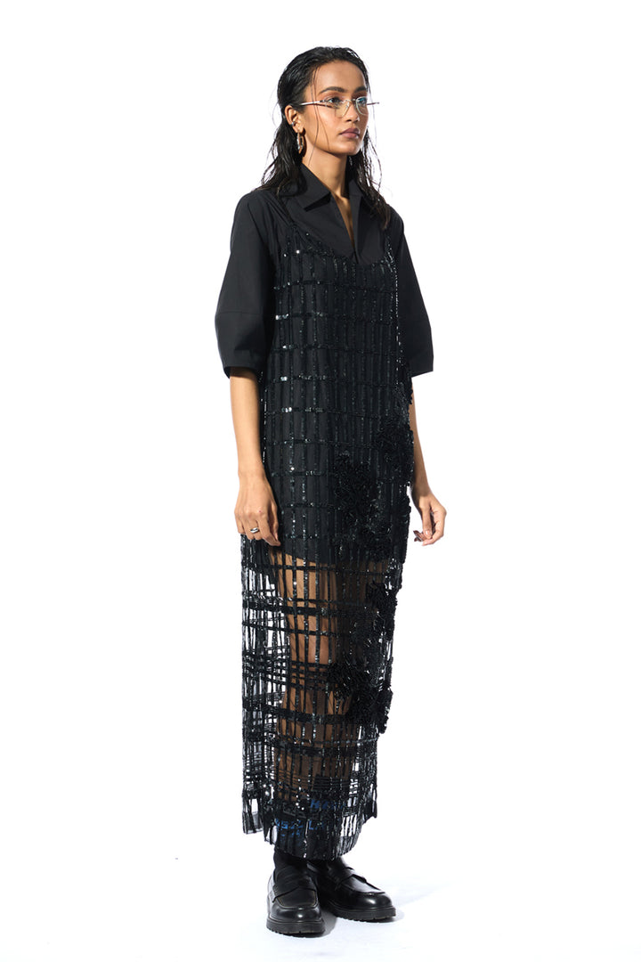 Black Shirt Dress