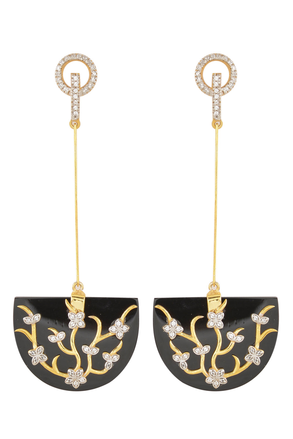 Floral Arch Earrings