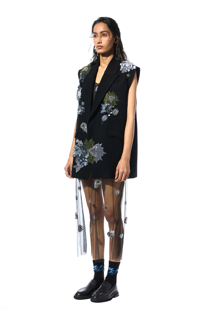 'Elvira' Embellished Vest