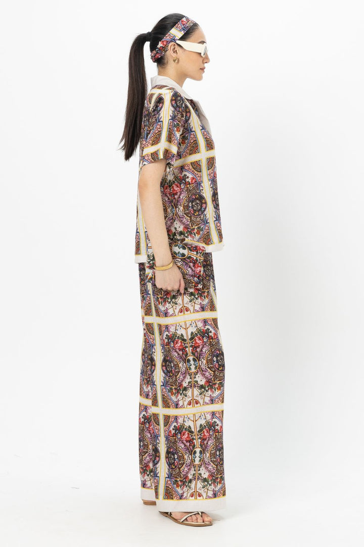 Rococo- White Co-ord Set