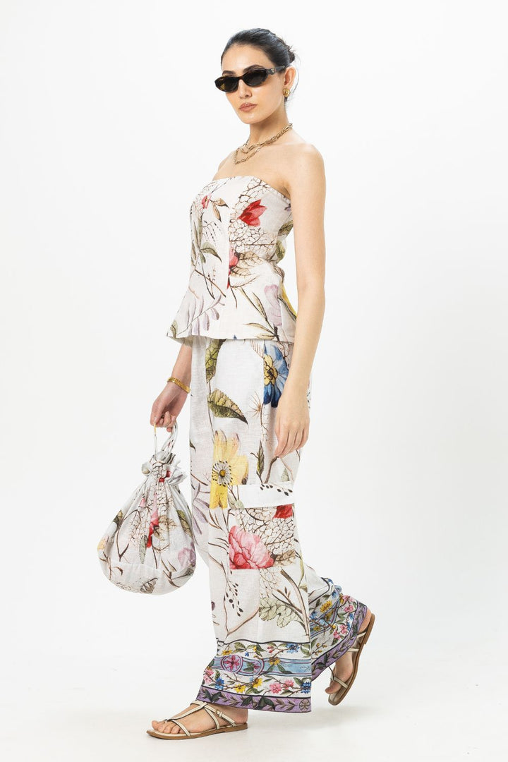 Alicia Strapless Co-ord Set