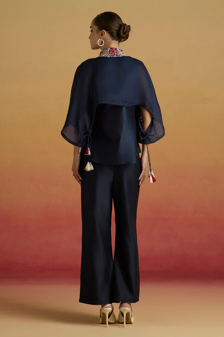 Indigo Paisley Pants