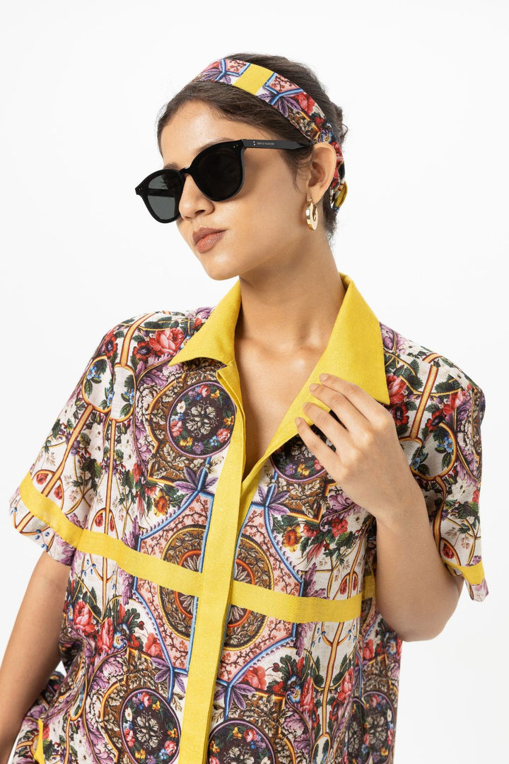 Rococo Yellow Co-ord Set