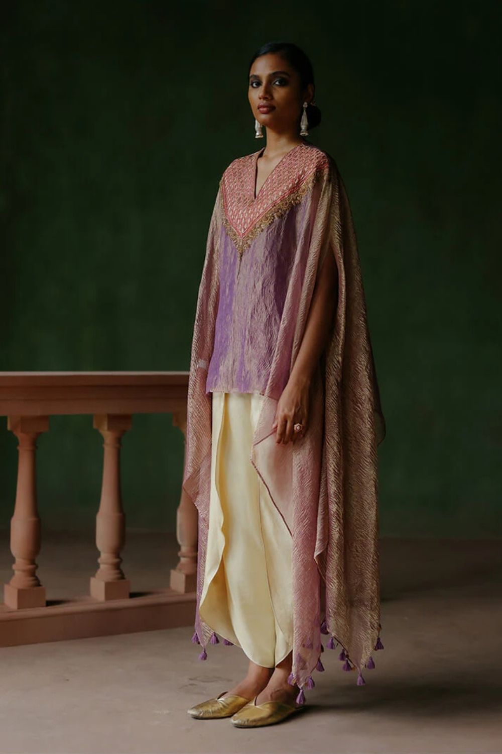Arzoo Cape Dhoti Set
