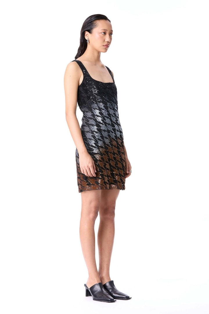 Nebura Embellished Mini Dress