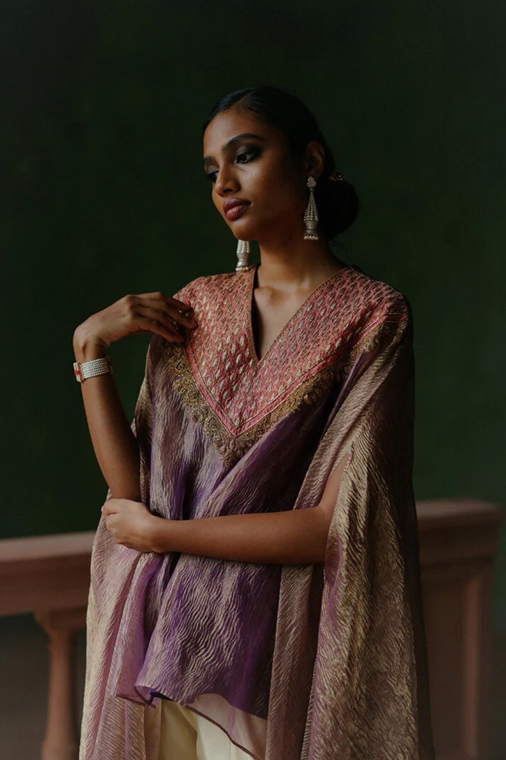 Arzoo Cape Dhoti Set
