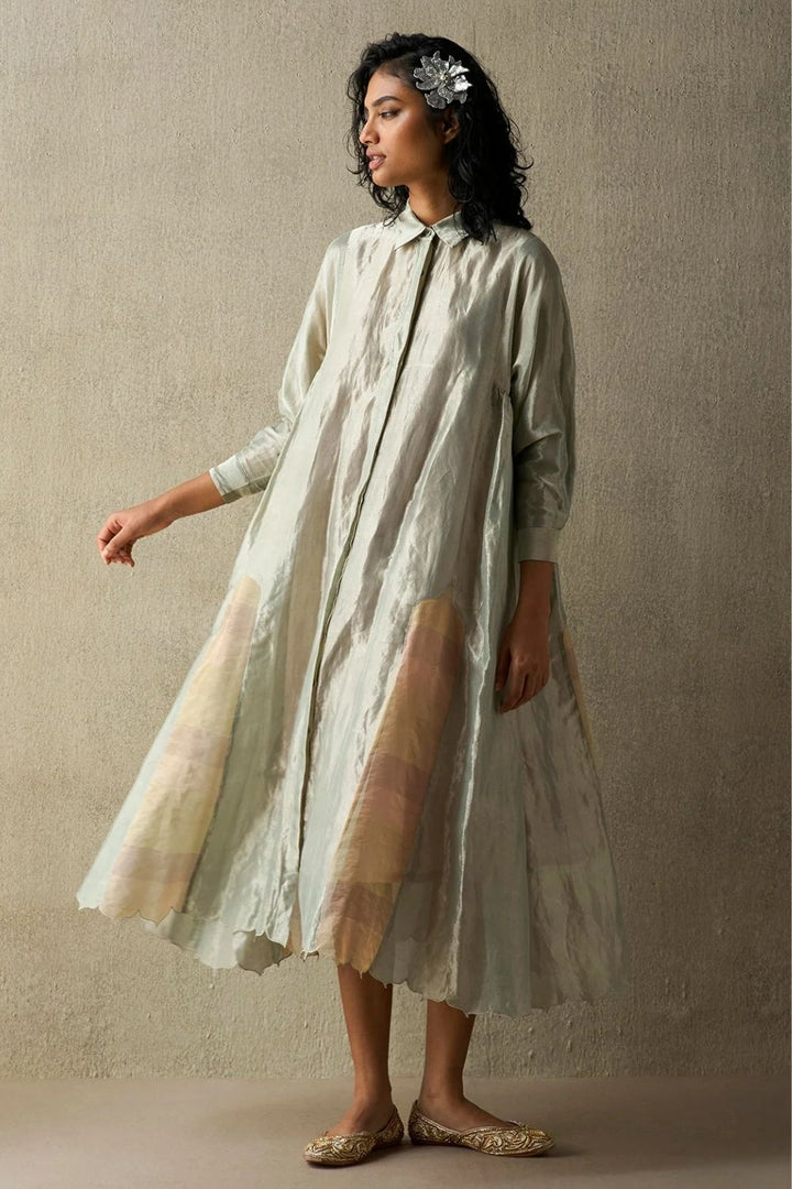 Karam Pachranga Tissue Dress