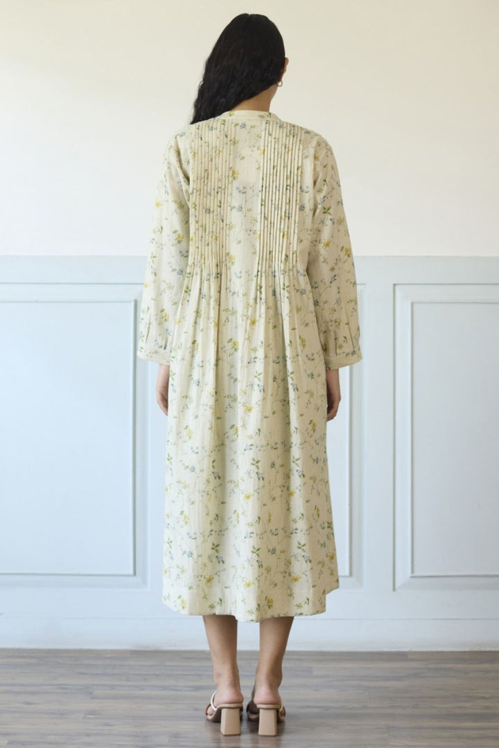 White & Blue Overlay/ Jacket With Dress