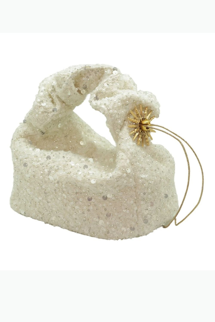 White & Pearl Celest Cloud Bag