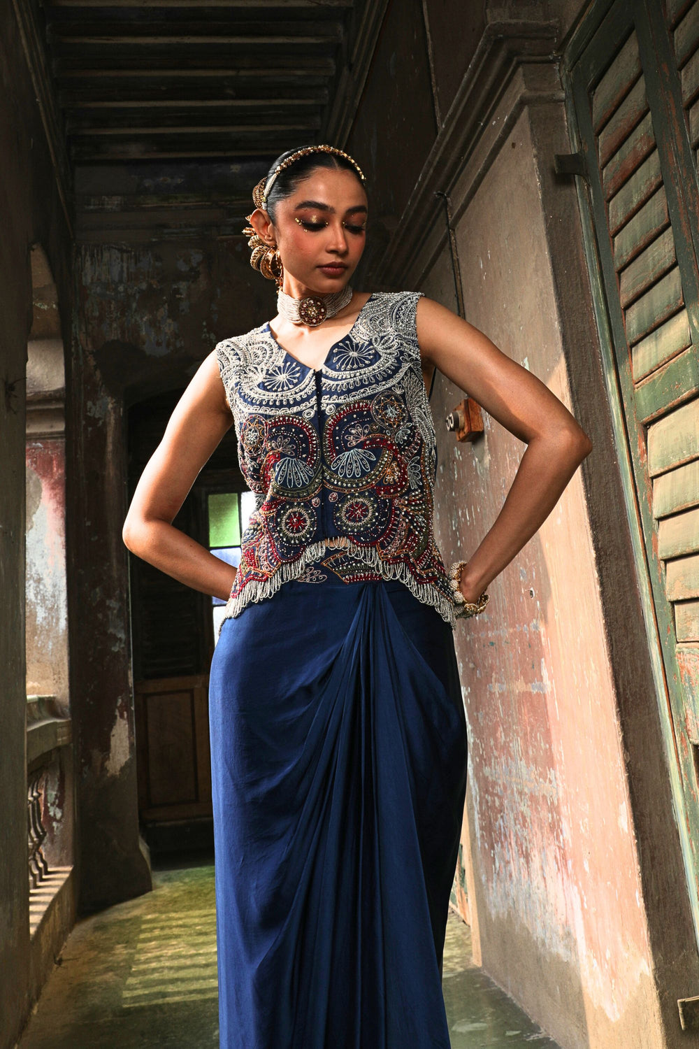 Sway Set in Cobalt