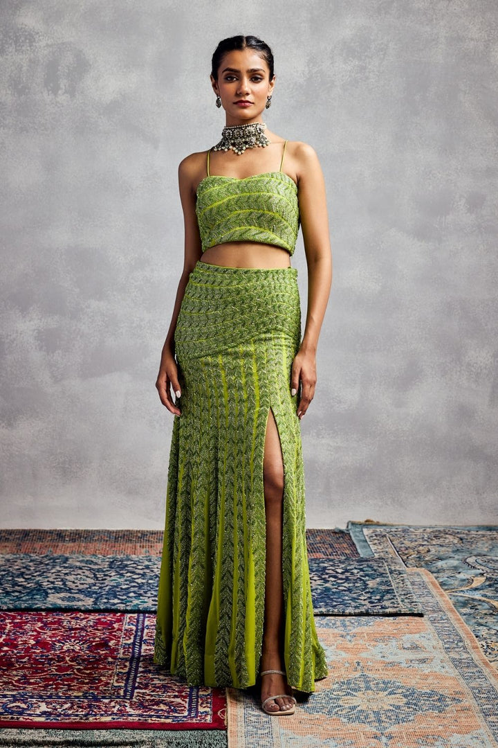 Lime Green Top & Pants Set
