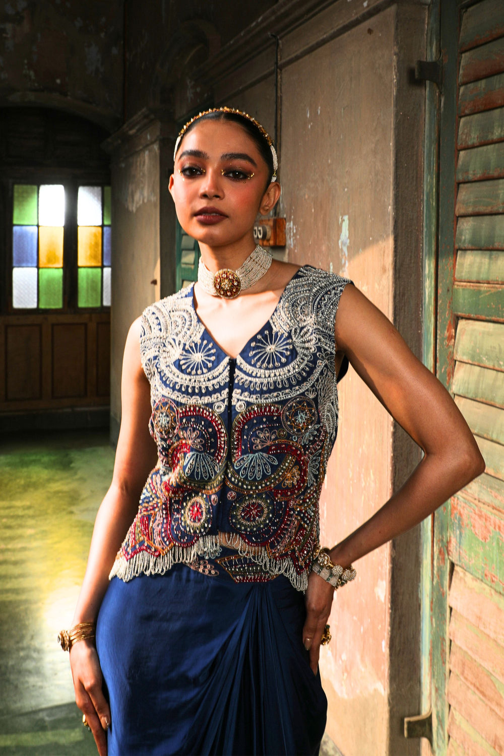 Sway Set in Cobalt