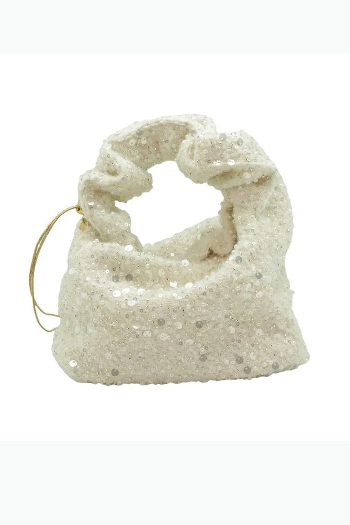 White & Pearl Celest Cloud Bag