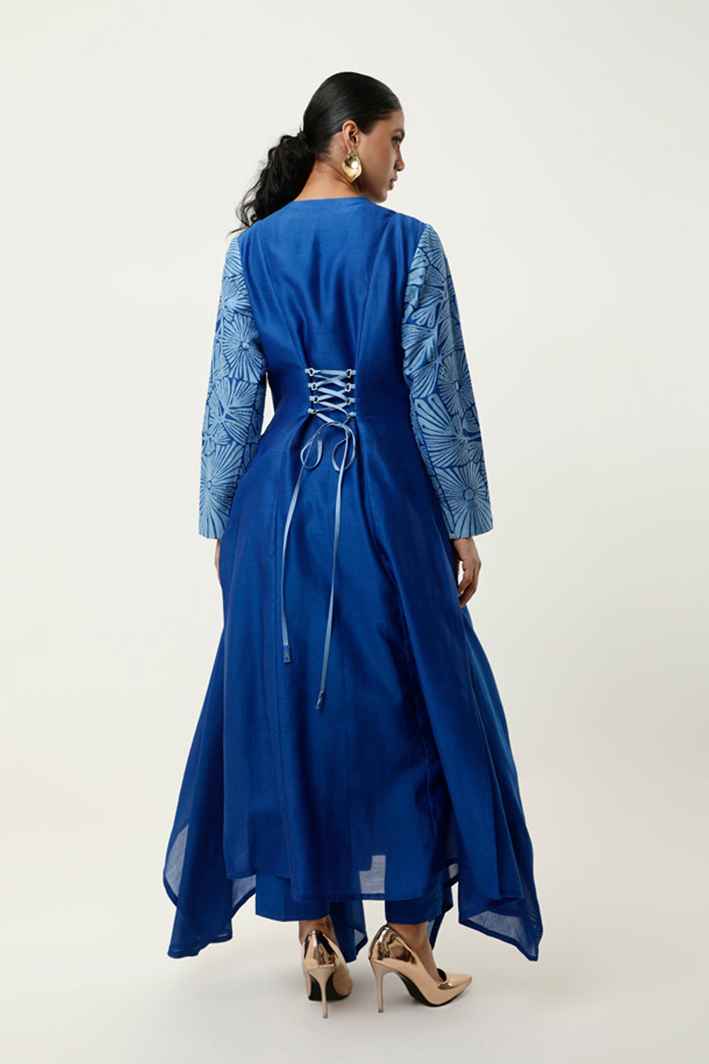 Cobalt & Indigo Kurta Set