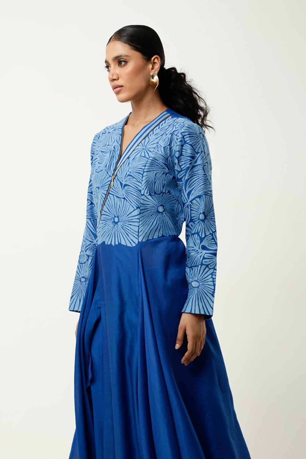 Cobalt & Indigo Kurta Set