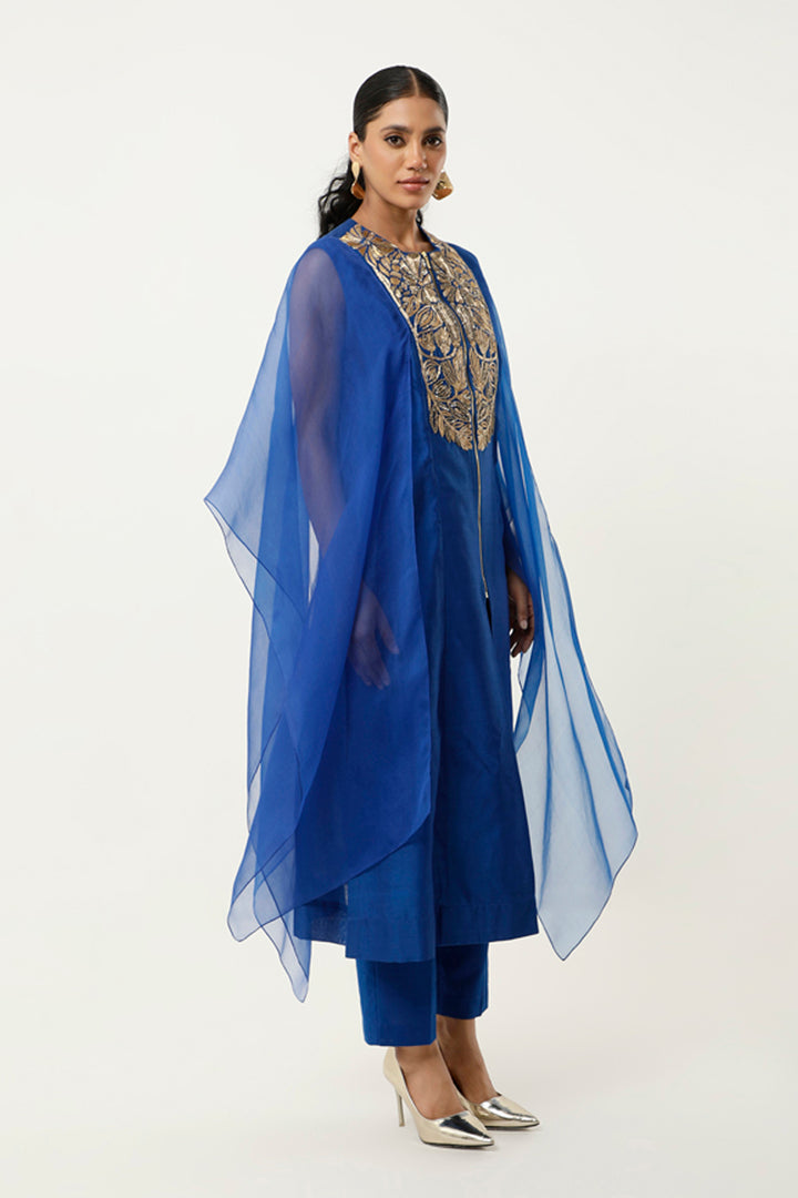 Cobalt Kurta Set