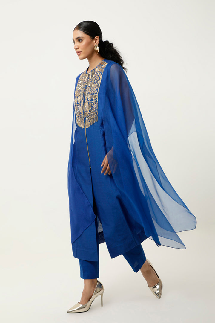 Cobalt Kurta Set