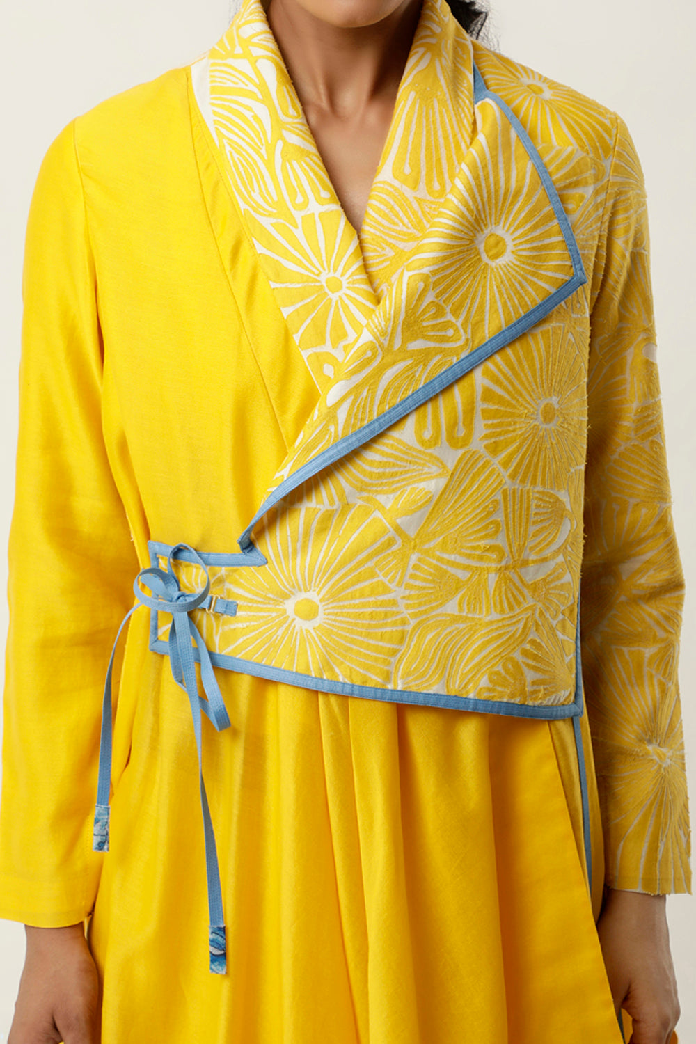 Yellow & Ivory Kurta Set