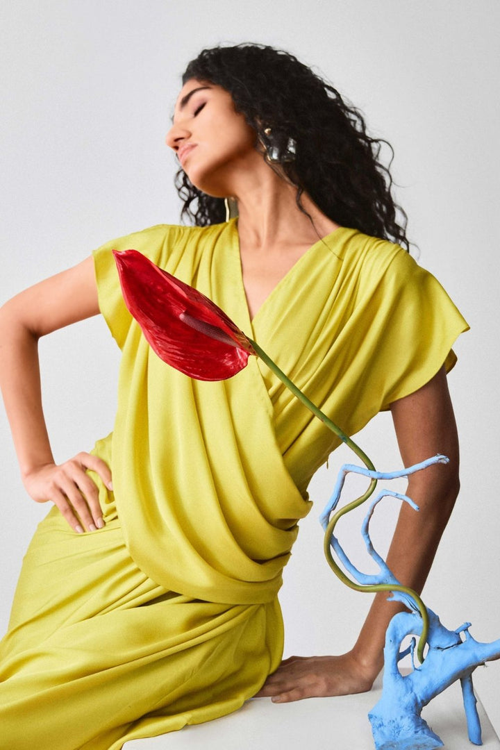 Echo Sway Draped Dress