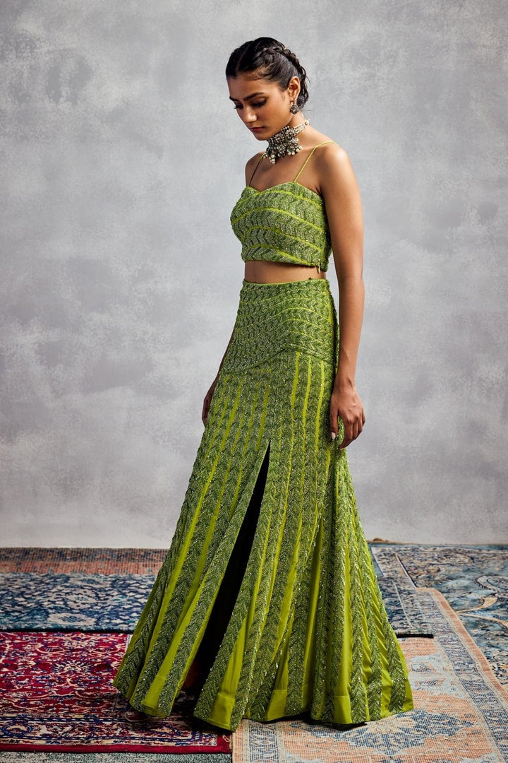 Lime Green Top & Pants Set