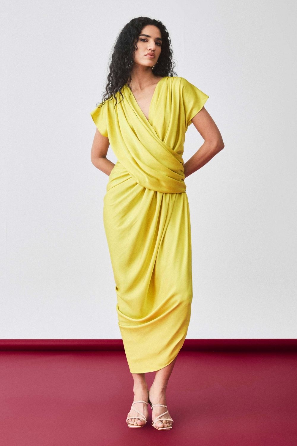 Echo Sway Draped Dress