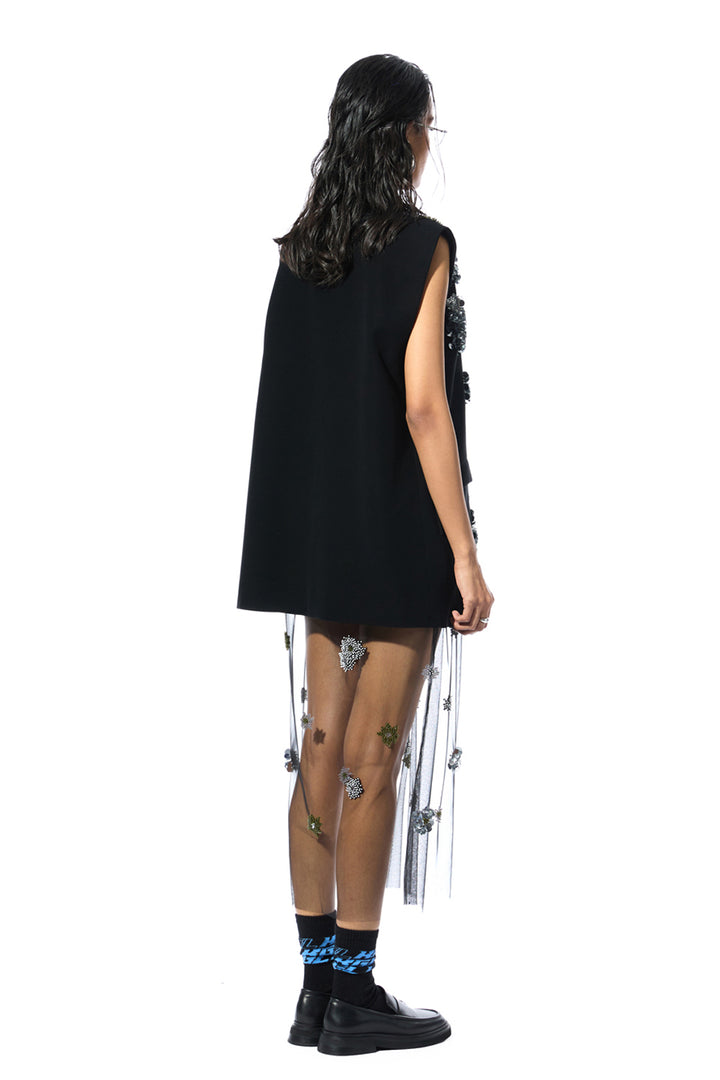 'Elvira' Embellished Vest
