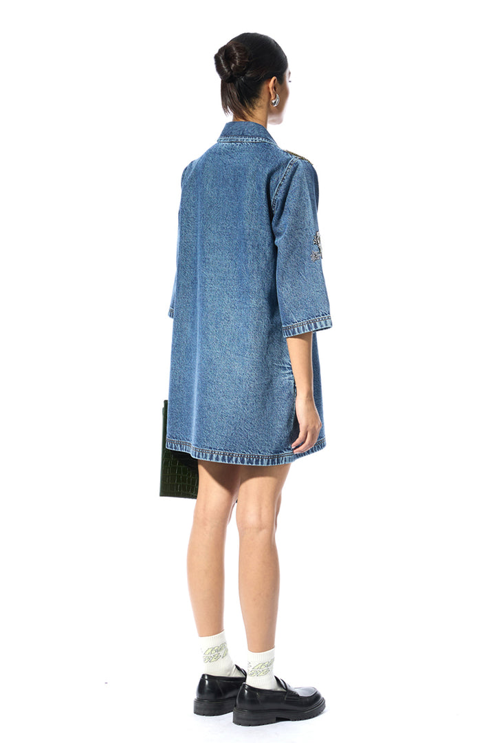 'Elvira' Denim Dress