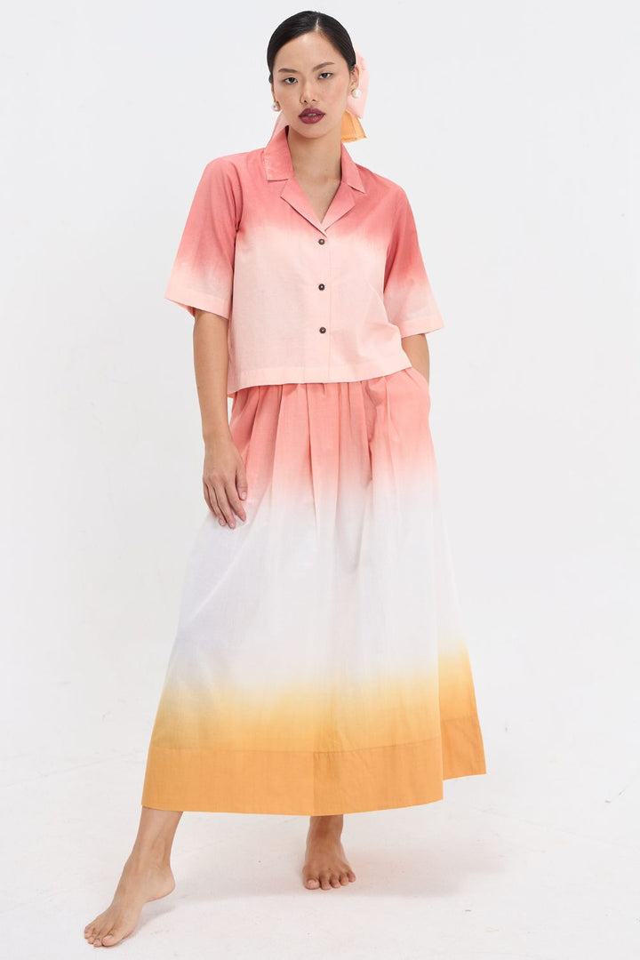 Ombre Skirt Set