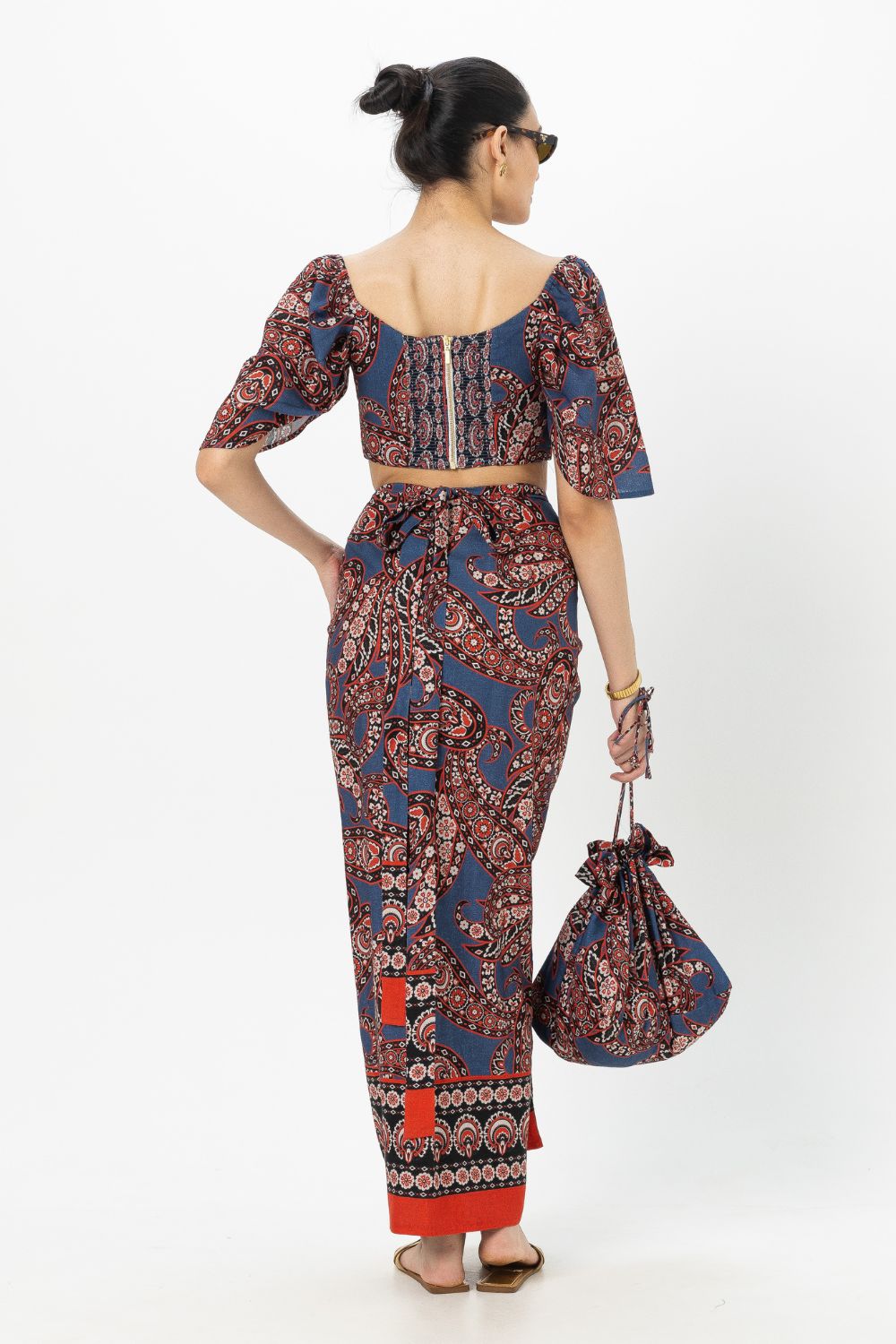 Deniz Tulip Skirt Set