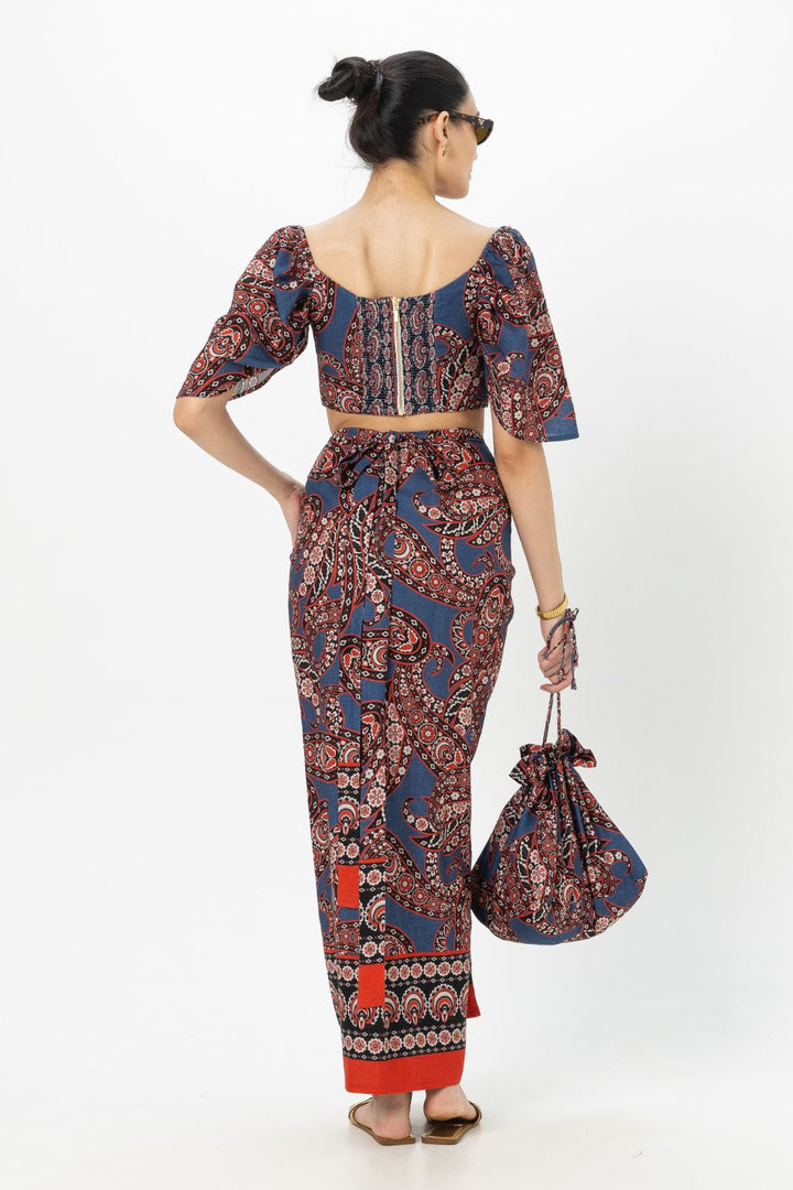 Deniz Tulip Skirt Set