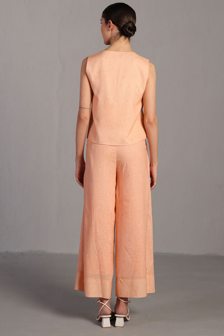 Diffuse bright orange & yellow jacket set