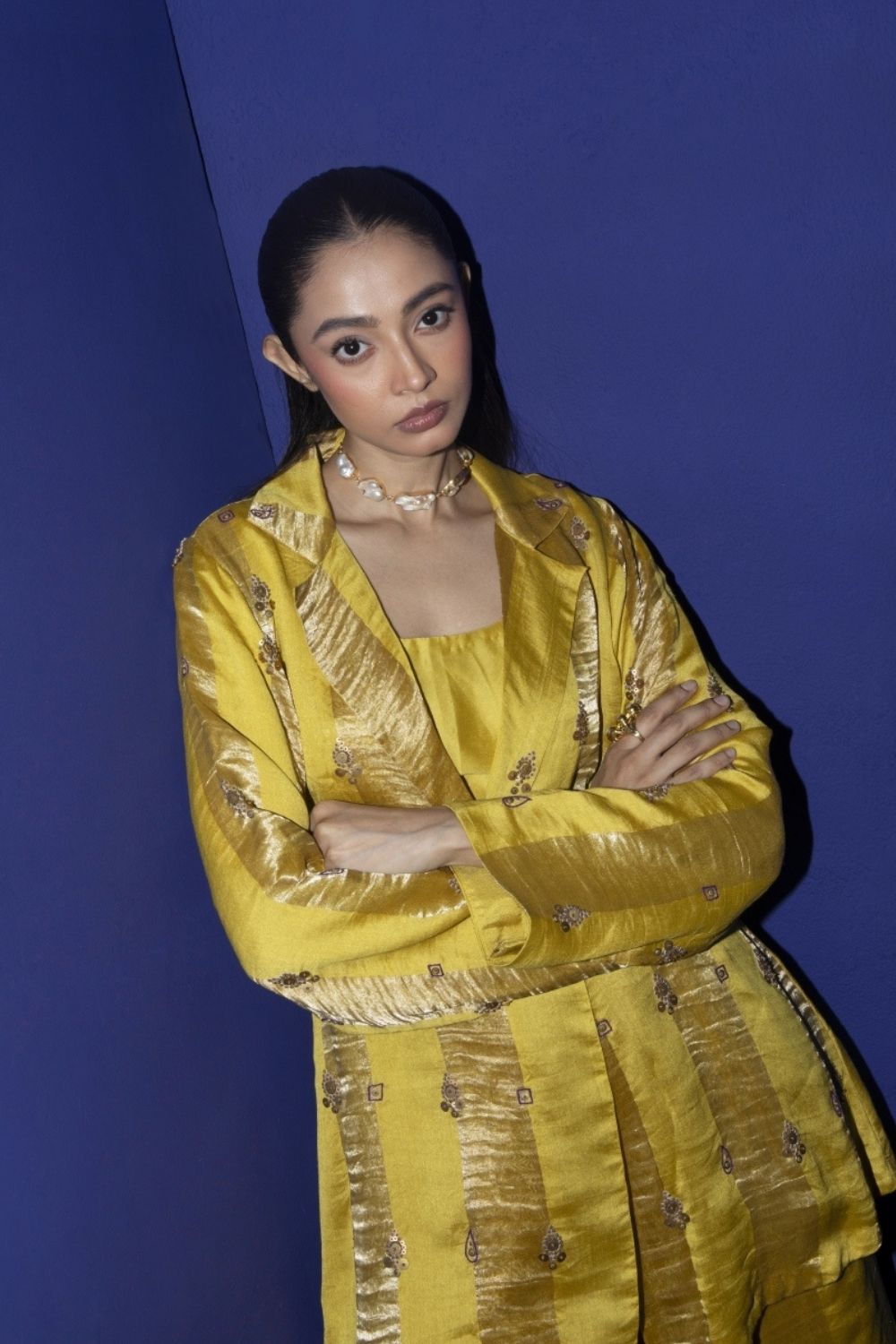 AAKAR BLAZER  SET