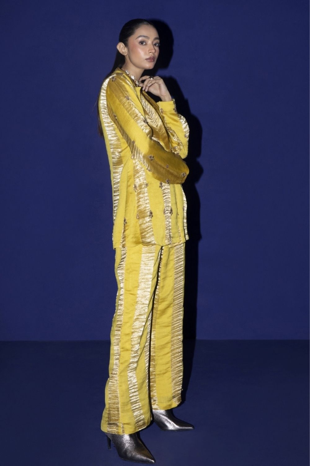AAKAR BLAZER  SET