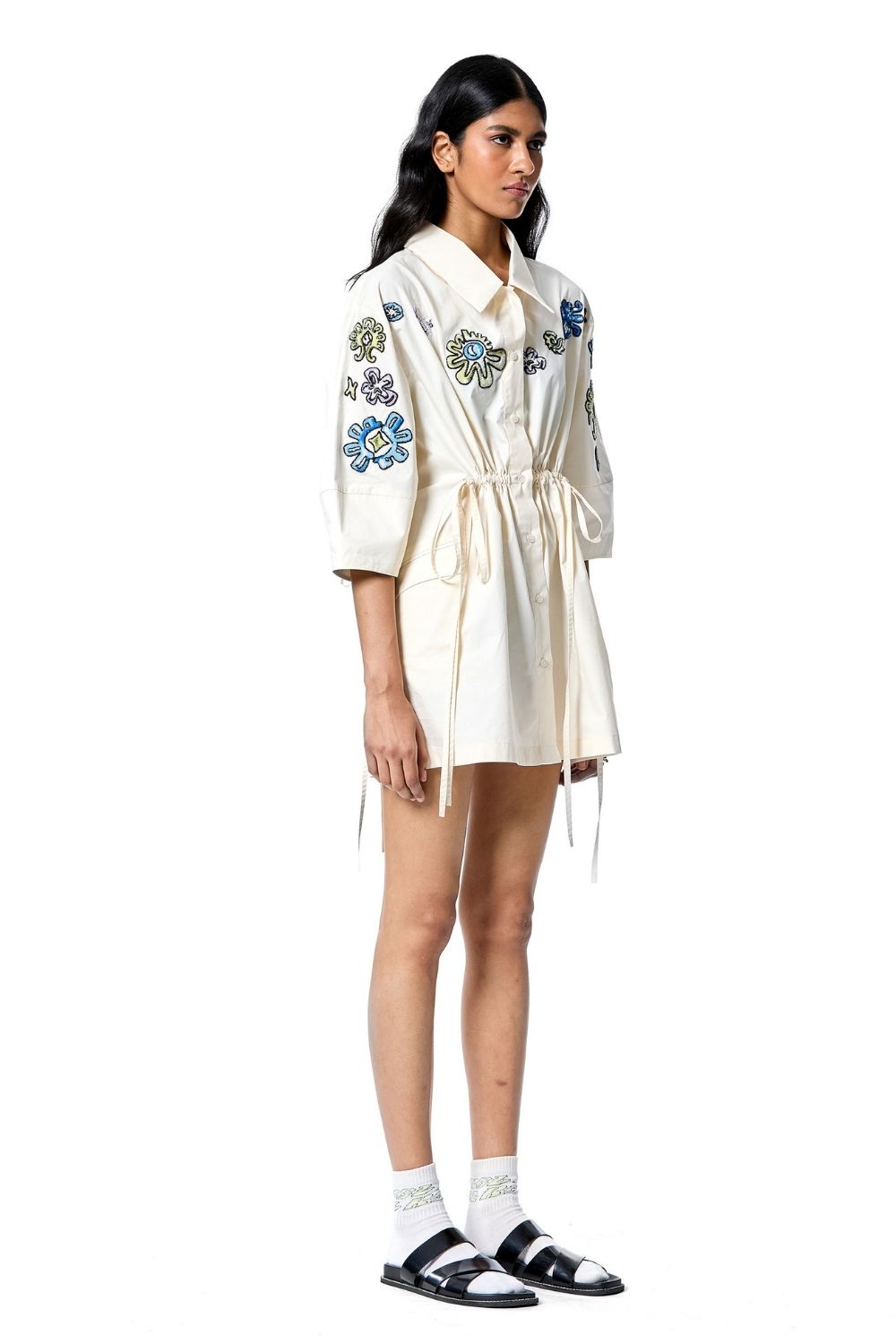 Star Root Shirt Dress