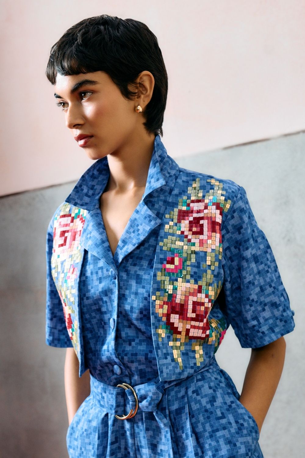 Milos Jumpsuit Blue