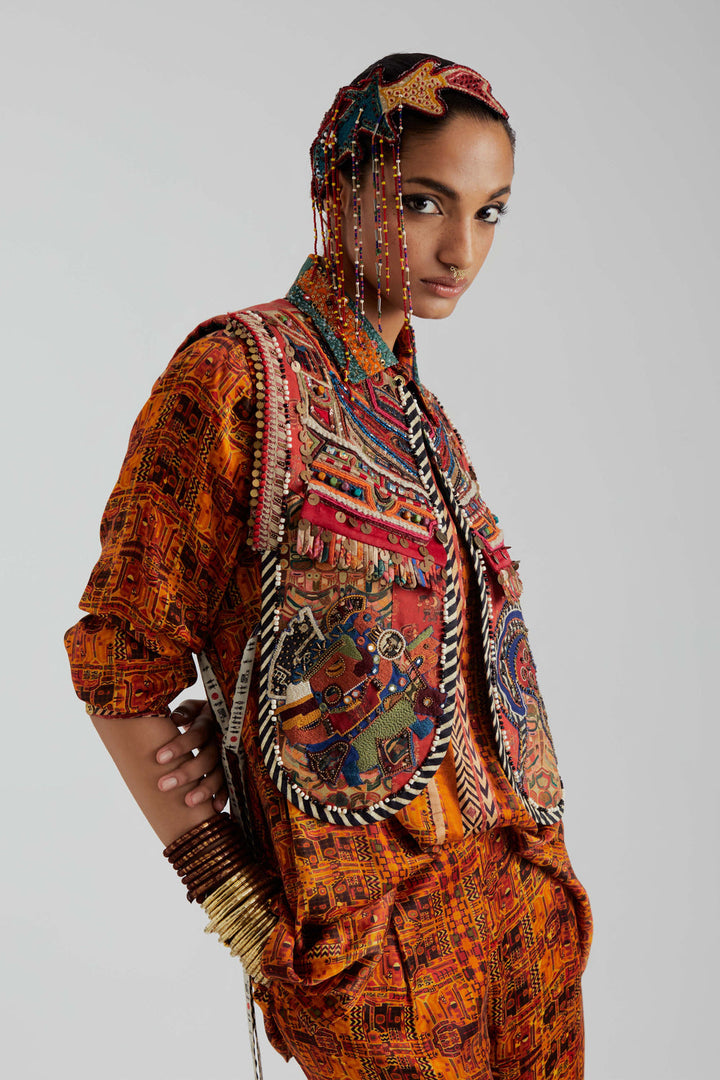 Zuri Gilet Set