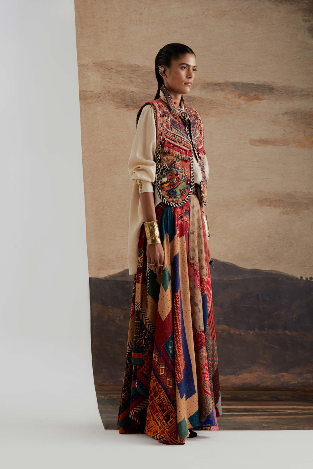 Zuri Gilet Set