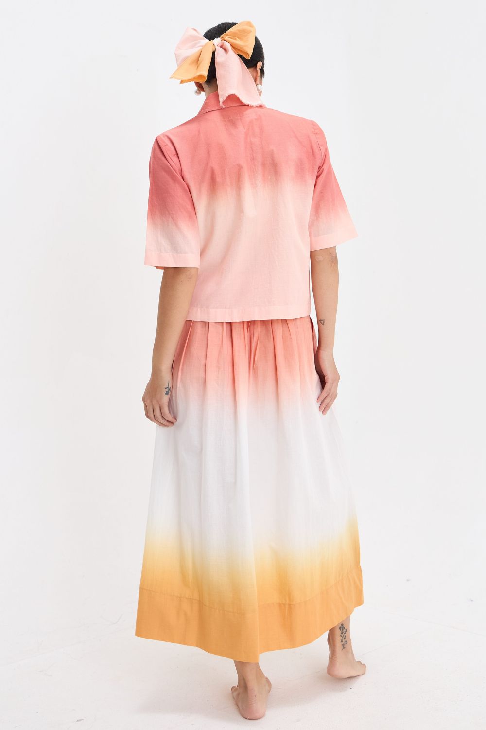 Ombre Skirt Set