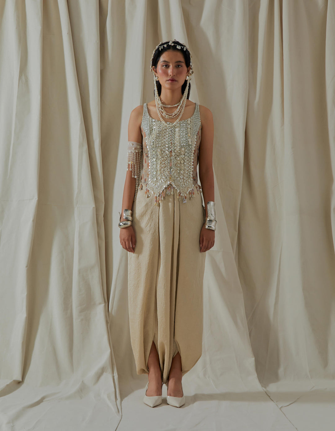 Bhumi Corset Blouse Set
