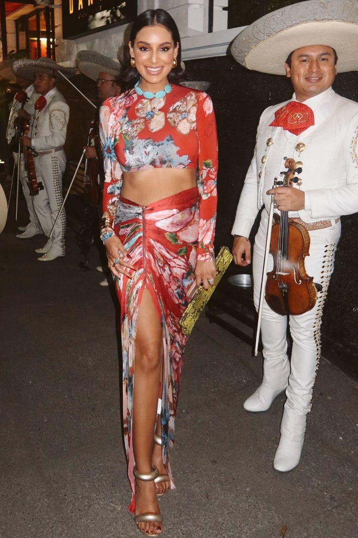 Jessel Taank In Gigi Skirt