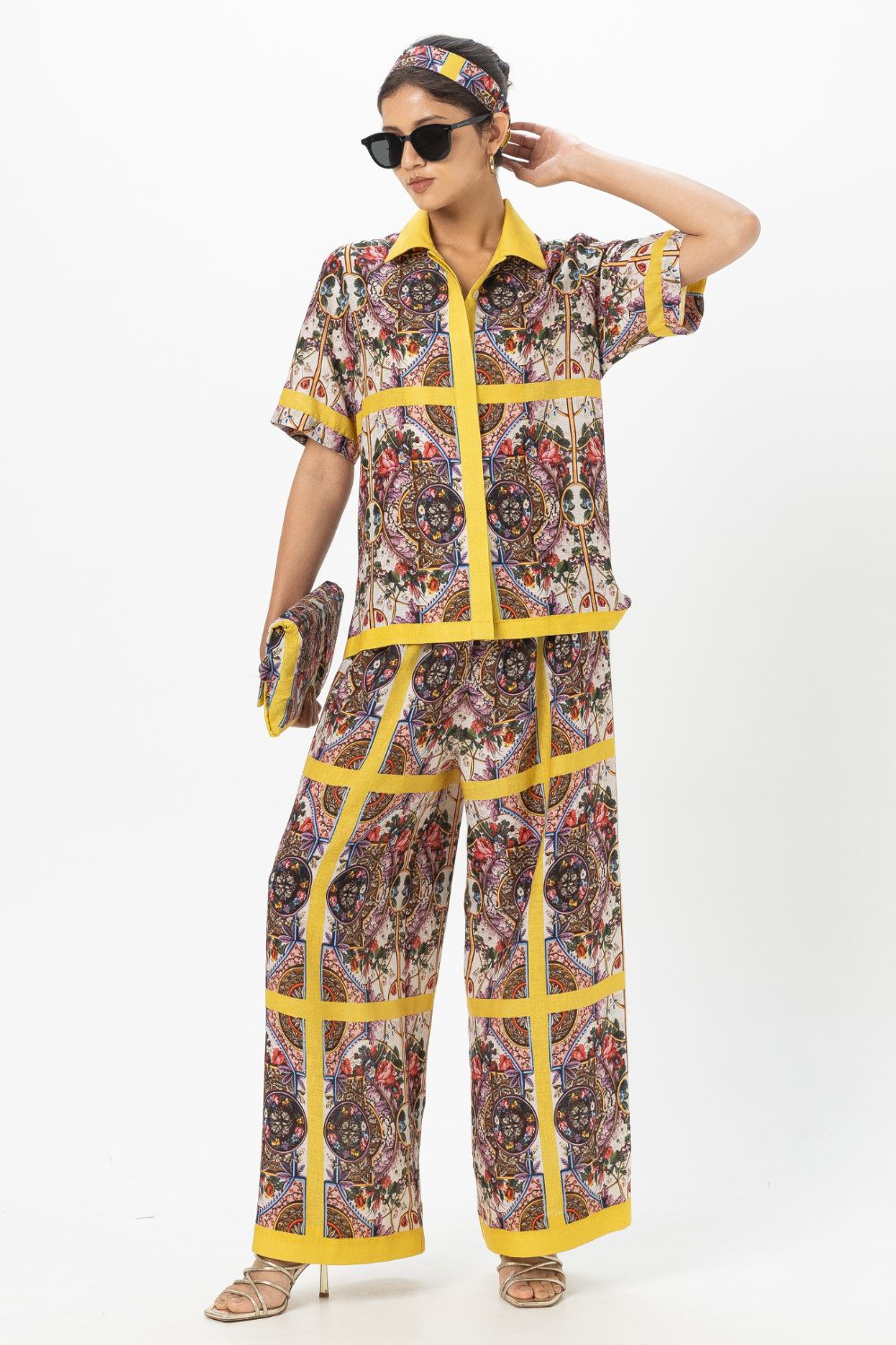 Rococo Yellow Co-ord Set