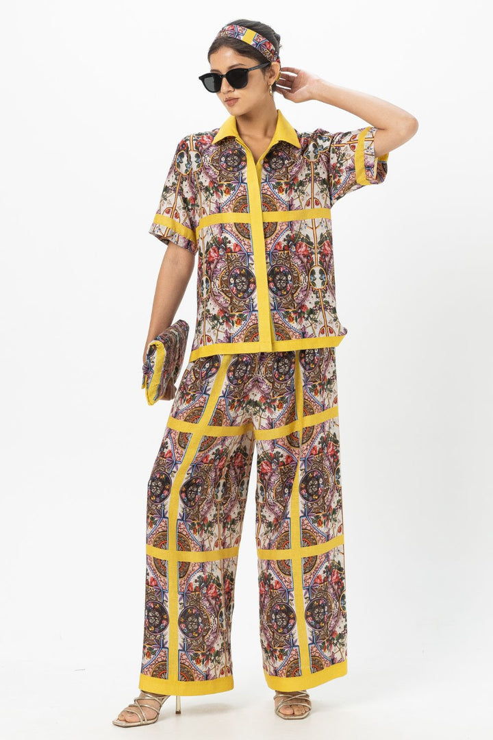 Rococo Yellow Co-ord Set